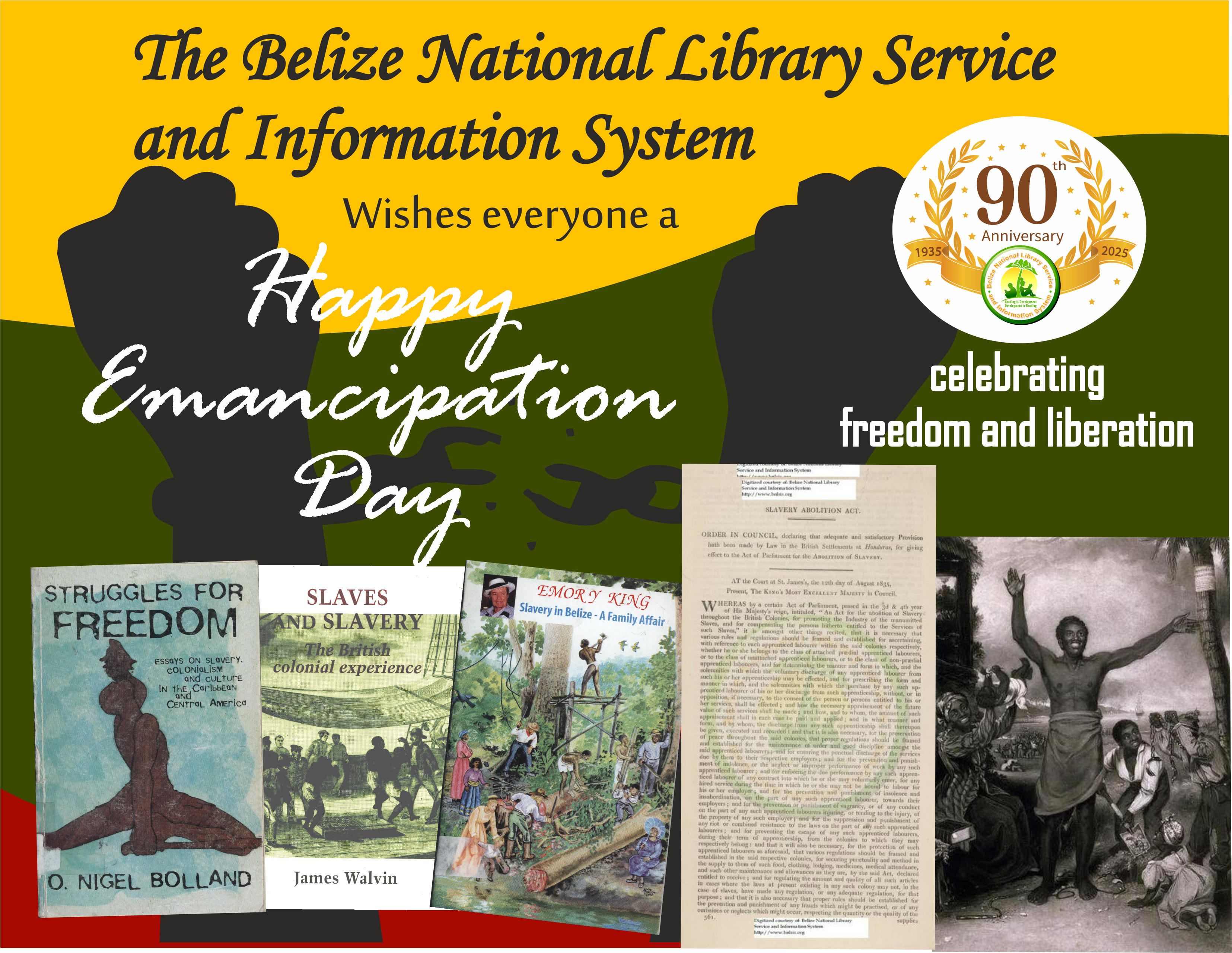 Happy Emancipation Day !